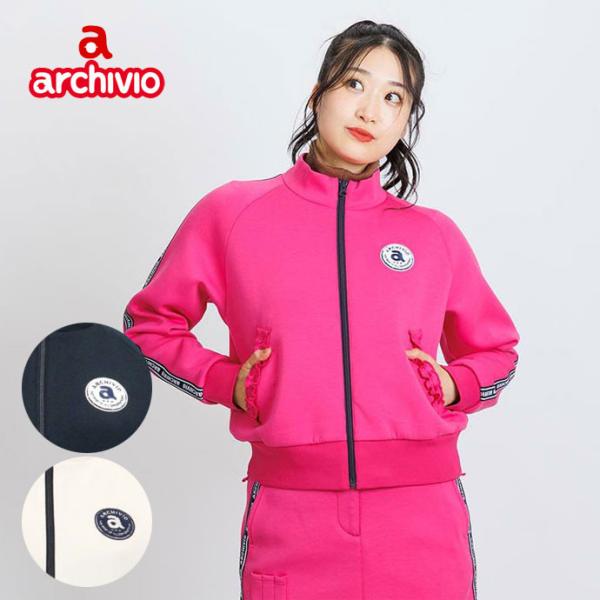 ゴルフ レディース アルチビオ フリルポケットダンボールブルゾン A514918 秋 冬