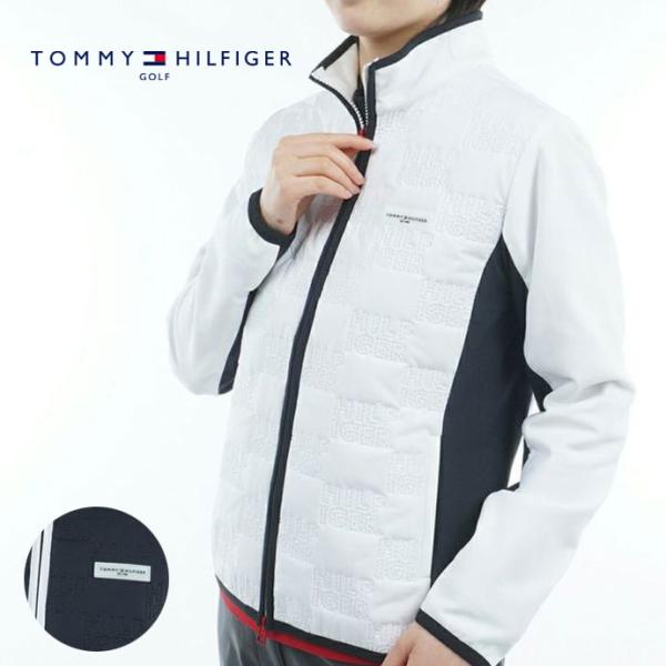 ゴルフ レディース トミーヒルフィガー ロゴキルト パテッドジャケット THLA586 秋 冬