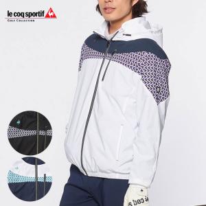 ゴルフ ルコック フード付き起毛裏地ブルゾン QGMWJK05