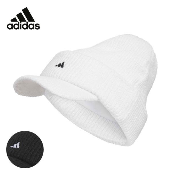 ゴルフ メンズ アディダス COLD.RDYグラフィックブリムニットキャップ KQE15 秋 冬