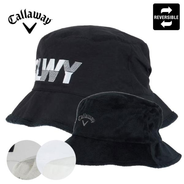 ゴルフ メンズ キャロウェイ リバーシブルバケットハット C25291119 秋 冬 25FW