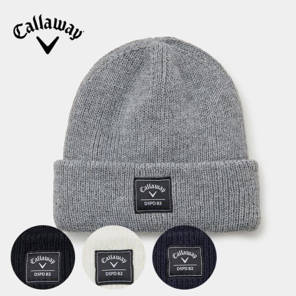 ゴルフ メンズ キャロウェイ ビーニー C25291120 秋 冬