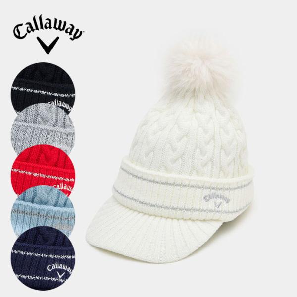 ゴルフ レディース キャロウェイ ビーニー C25291218 秋 冬