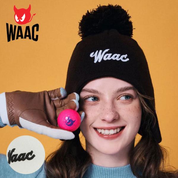 ゴルフ メンズ ワック ニット帽 072254836 秋 冬