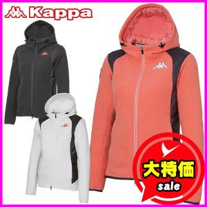 ６５％ＯＦＦ　レディース／女性用　カッパ　ｋａｐｐａ　フリースジャケット　ＫＧ７６２ＫＴ８３