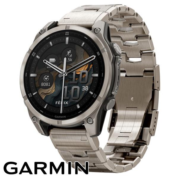 ガーミン フェニックス8 サファイア AMOLED GPSウォッチ 47mmモデル メタルバンド仕様