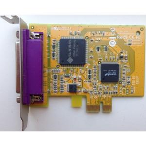 パラレルポート PCI Card PAR5408A ロープロファイル PCI-Express プリン...