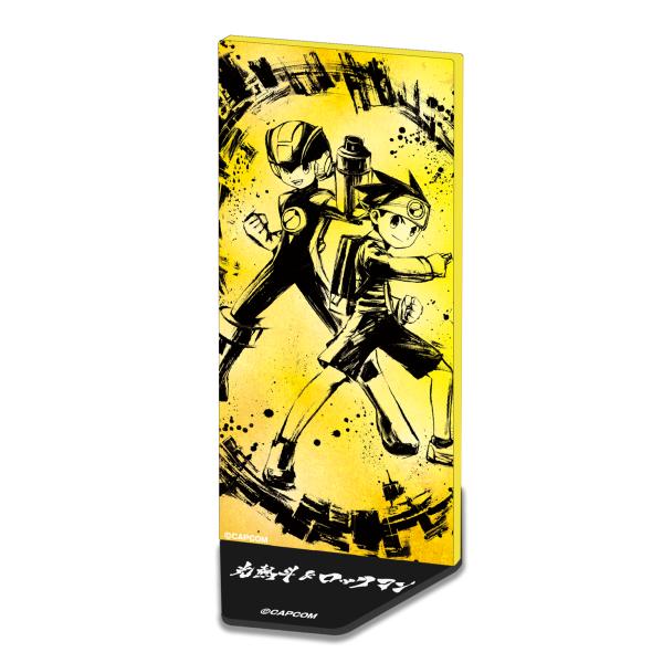 【『ロックマンエグゼ』×墨絵SHOP】墨絵立体屏風アクリルスタンド（全4種）