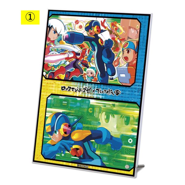 【『ロックマンエグゼ』×墨絵SHOP】キラ箔アクリルプレート（全6種）