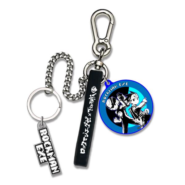 【『ロックマンエグゼ』×墨絵SHOP】墨絵キーチャーム（全4種）