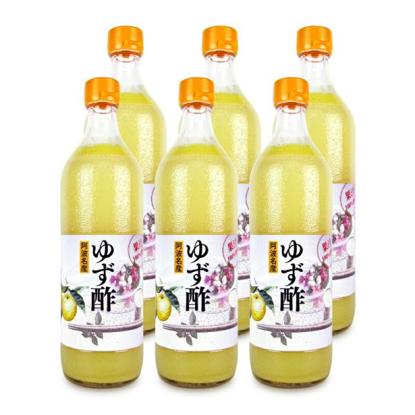 阿波酢造 ゆず酢 700ml × 6本