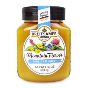 日本蜂蜜 レンゲ印 純粋ハチミツ(ブレンド)1kg × 6本 : にっぽん