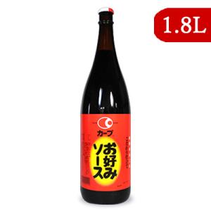 毛利醸造 カープお好みソース 1.8L｜tsutsu-uraura