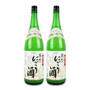 千曲錦酒造 純米 藤村のにごり酒 1800ml × 2本