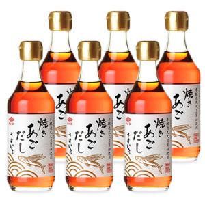 チョーコー醤油 焼きあごだし うすいろ 300ml × 6本
