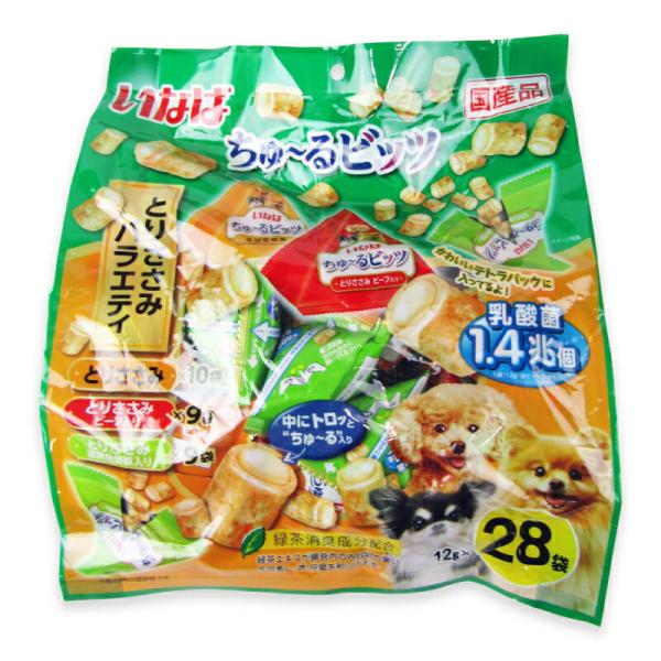 いなば ちゅ〜るビッツ とりささみバラエティ 12g×28袋