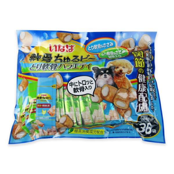 いなば 軟骨ちゅるビ〜 関節の健康配慮バラエティ 10g×36袋