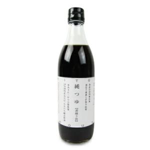 大徳醤油 純つゆ（濃縮3倍）500ml瓶｜tsutsu-uraura