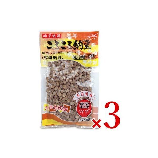 だるま食品 水戸名産 ころころ納豆 120g × 3個