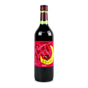 エーデルワイン 夜空のカノン 赤ワイン 甘口 720ml 日本ワイン｜tsutsu-uraura