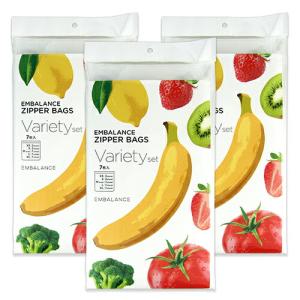 EMBALANCE エンバランス ジッパーバッグ バラエティセット 7枚入 × 2袋