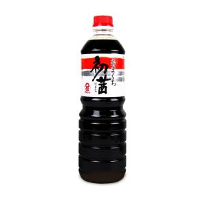 醤油 しょうゆ 本醸造 濃口醤油 甘口 富士甚醤油 上級初茜甘口 1000ml フジジン｜tsutsu-uraura