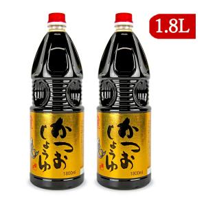 醤油 だし醤油 しょうゆ 富士甚醤油 かつお醤油 1.8L×2本 フジジン｜tsutsu-uraura