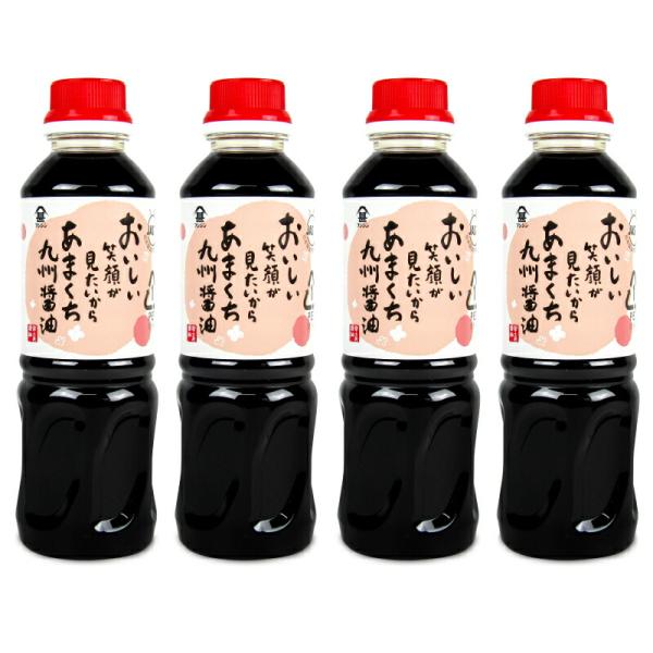 富士甚醤油 あまくち九州醤油 360ml × 4本