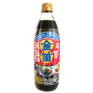 醤油 減塩しょうゆ しょうゆ 減塩醤油 金笛 減塩醤油 1L 金笛しょうゆ｜tsutsu-uraura