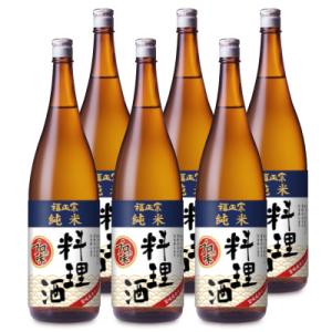 福光屋 福正宗 純米 料理酒 1800ml × 6本 瓶｜tsutsu-uraura