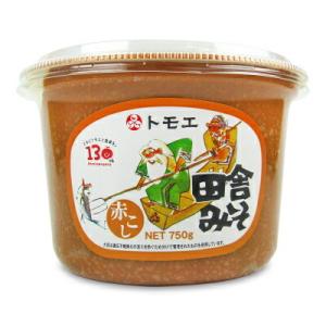 福山醸造 トモエ 田舎みそ赤こし 750g カップ