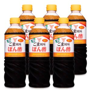 フンドーキン 甘口 ごま風味ぽん酢 720ml × 6本