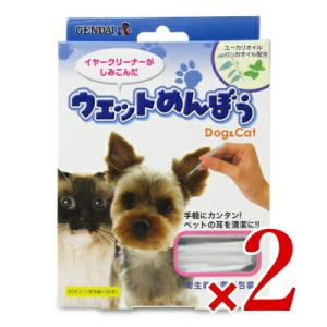 ゲンダイ (GENDAI) 現代製薬 現代製薬 ウエットめんぼう 30本 × 2箱
