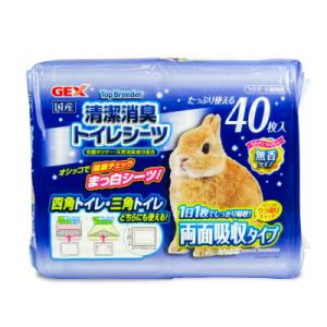 ジェックス トップブリーダー 清潔消臭トイレシーツ 40枚入
