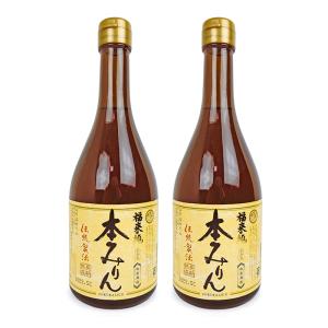 白扇酒造 福来純 伝統製法 熟成本みりん 500ml × 2本 熟成3年｜にっぽん津々浦々