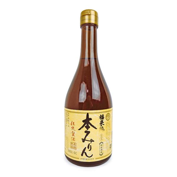 白扇酒造 福来純 伝統製法 熟成本みりん 500ml 熟成3年 （定期購入も選べます！）