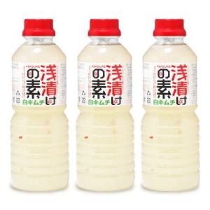 北杜食品 浅漬けの素白キムチ 500ml × 3本