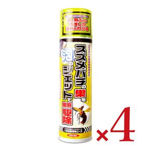 イカリ消毒 ハチの巣駆除ムース 300ml × 4本｜tsutsu-uraura