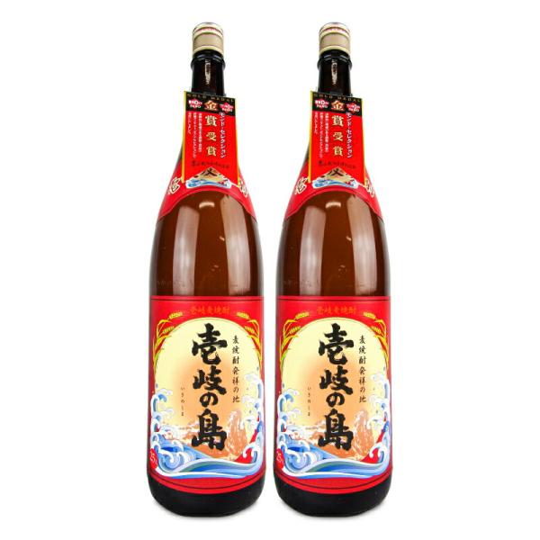壱岐の蔵酒造 壱岐の島 25度 麦焼酎 1.8L × 2本
