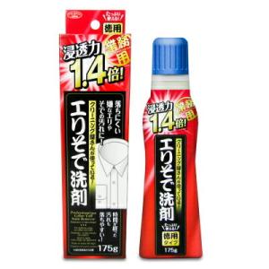 洗濯洗剤 洗剤 液体 業務用 液体洗剤 エリそで洗剤 浸透力1.4倍 175g アイメディア 徳用 ...