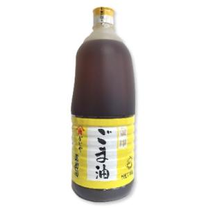 かどや製油 金印ごま油（濃口） 16.5kg/1斗缶【純正ごま油100％】日本