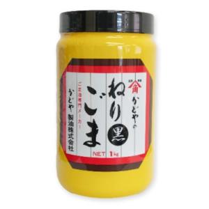 かどや製油 ねりごま  黒  1kg  かどや｜tsutsu-uraura