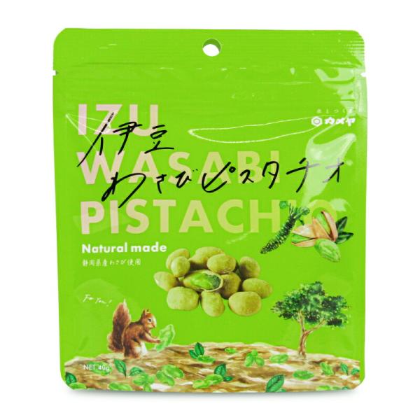 カメヤ食品 伊豆わさびピスタチオ 40g