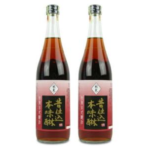 甘強酒造 蔵の素ブランド 昔仕込本味醂 720ml × 2本｜tsutsu-uraura