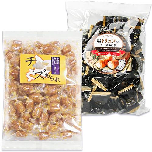 きらら 十勝カマンベールチーズあられ 255g ＋ 塩トリュフ風味チーズあられ 225g 各1袋