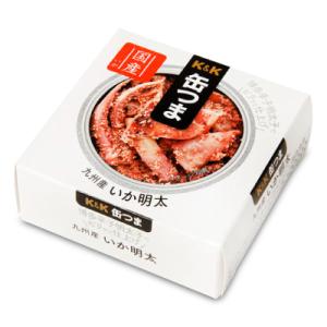 缶詰 缶つま おつまみ 缶詰め K＆K 九州産 いか明太 40g