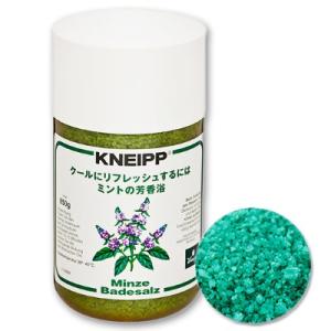 医薬部外品 クナイプ バスソルト ミントの香り 850g KNEIPP｜tsutsu-uraura