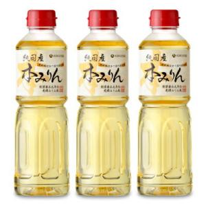 純国産本みりん 500mL × 3本 ペットボトル ［九重味淋］｜tsutsu-uraura