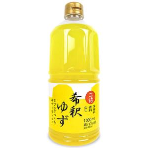 高知アイス 6倍希釈 ゆずドリンク  1000ml