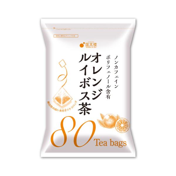 国太楼 オレンジルイボスティー 80P ティーバッグ